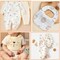 100 Sets Metal Snaps Buttons with Fastener Pliers Press Tool Kit Perfect for DIY Crafts Clothes Hats and Sewing, Snap Button Fasteners Kit for Clothing Sewing (9.5mm / 400 PCS)